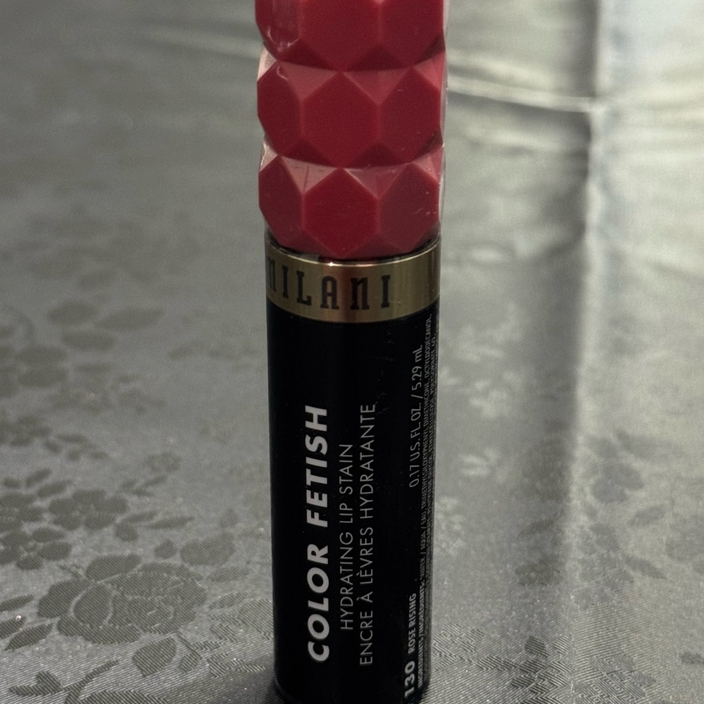 New Sealed Milani Color Fetish Hydrating Lip Stain in Shade 130 Rose Rising